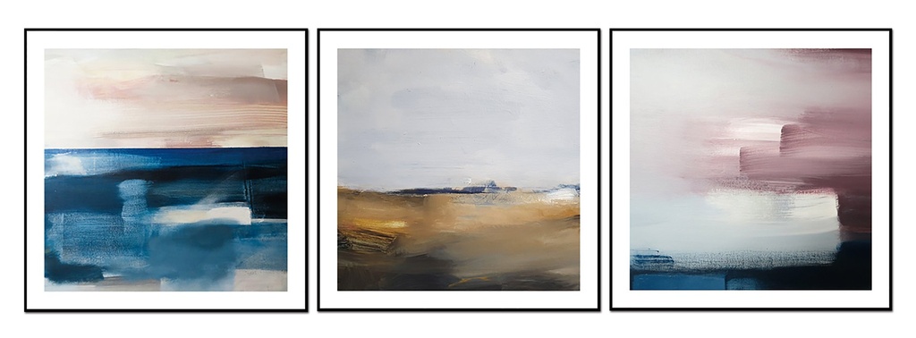 Isla 3-Piece 28"x28" Wall Art