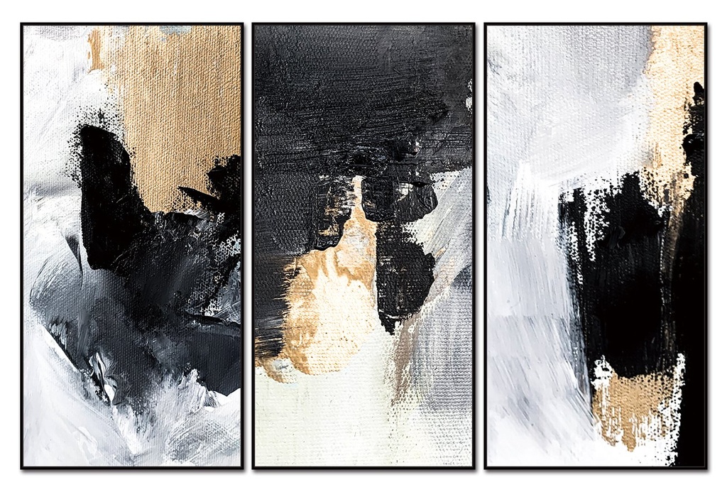 Inez 3-Piece 48"x24" Wall Art
