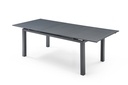 Alum Indoor/Outdoor Extendable Dining Table