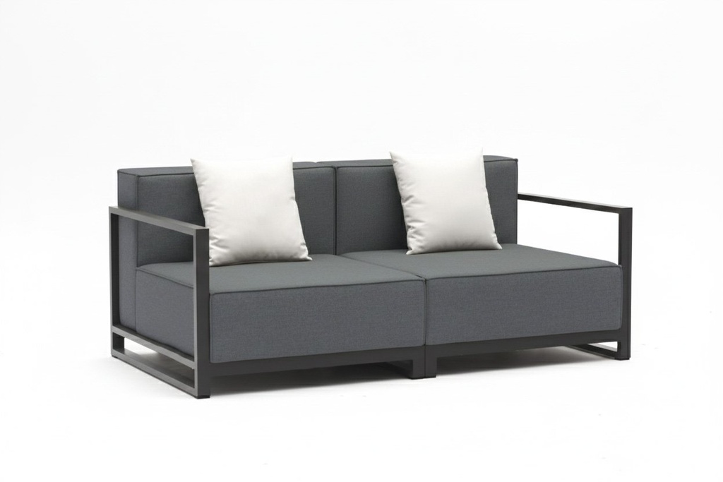 Sensation Aluminum Love Seat