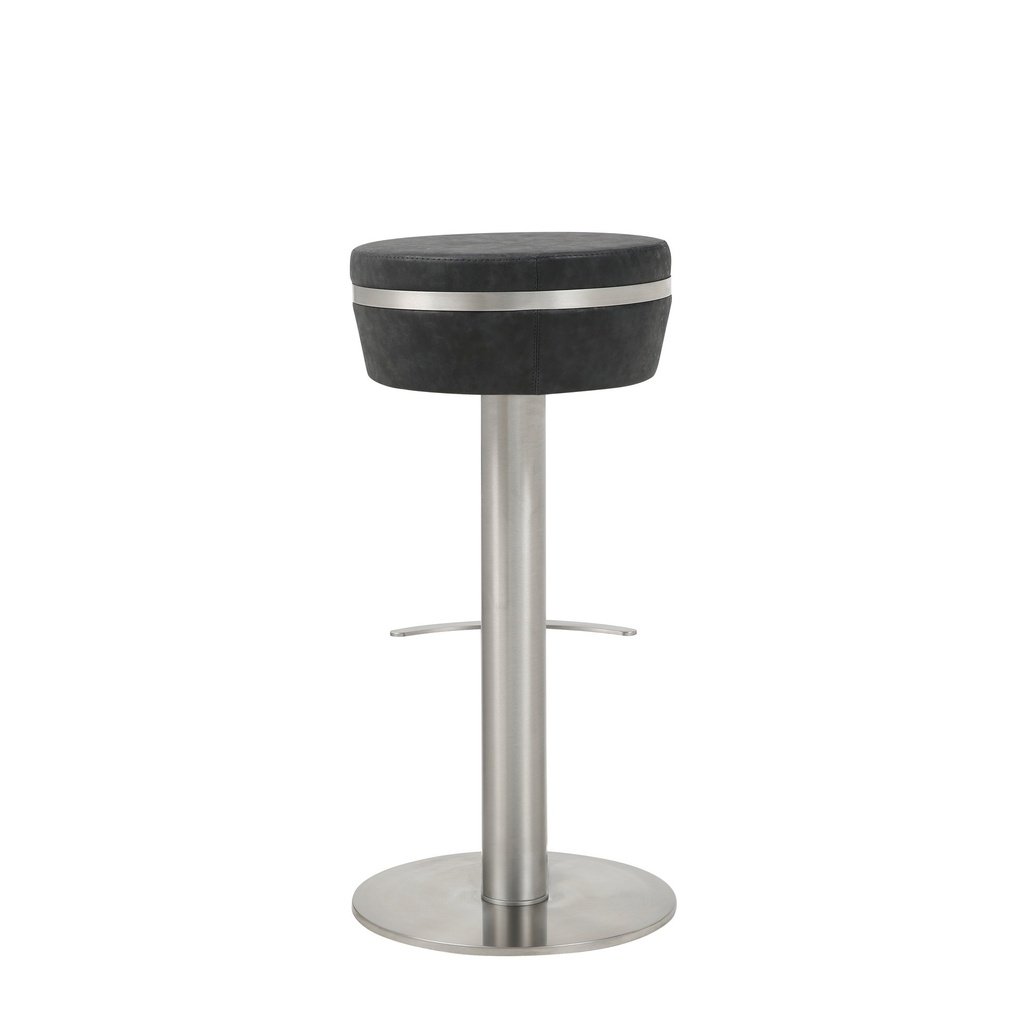 Remy Barstool black fixed seat height 30''