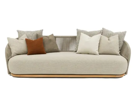 [SO2106L-LAT/TEK] Wave 3 Seater Sofa