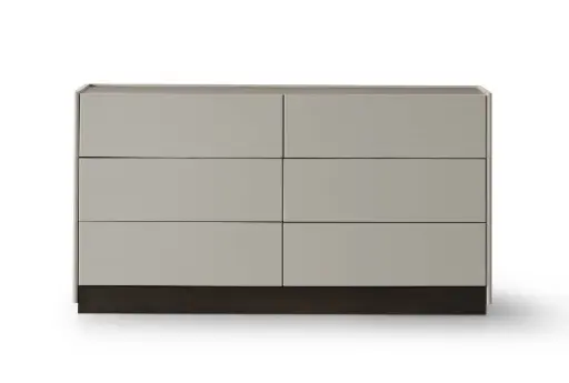 [DR2055L-LGRY] Raphael Double Dresser