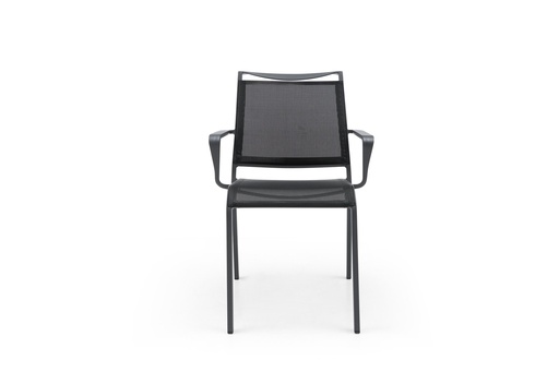 [DAC1566-GRY] Aloha Outdoor Dining Armchair