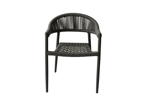 [DAC1677-GRY] Leyla Outdoor Dining Armchair