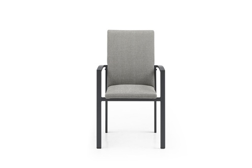 [DAC1836-GRY] Doris Outdoor Dining Armchair