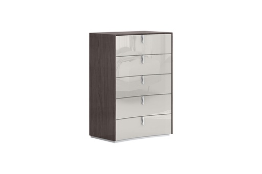 [CD1754-CNUT/LGRY] Berlin Chest Drawers