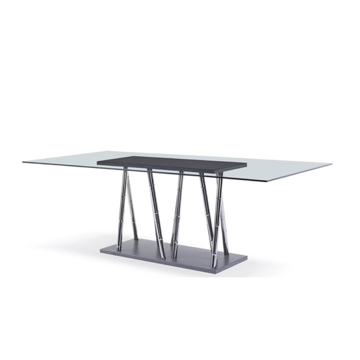 [DT2109-GLS] Metropolis Dining Table