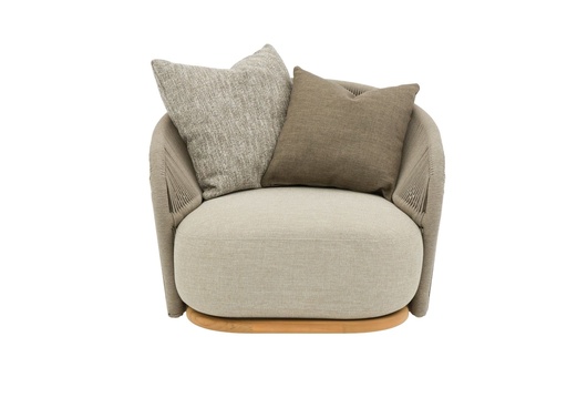 [CH2106-LAT/TEK] Wave Swivel Armchair